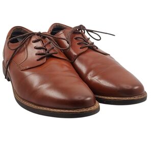 Nunn Bush Men 10W Brown Lace-Up Derby Easter Shoes